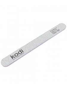 №135 Nail File Straight " 150/150 (Color: Light Gray, Size: 178/19/4)